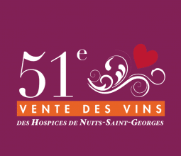 Design graphique pour la 51ème Vente des Vins des Hospices de Nuits.